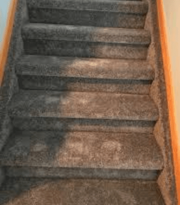 Carpet Stair Damage Repair